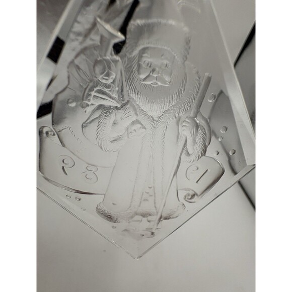 A Medley of Carols Lucite Christmas Ornaments Limited Edition Lot Of 5 -1980’s - Picture 6 of 10